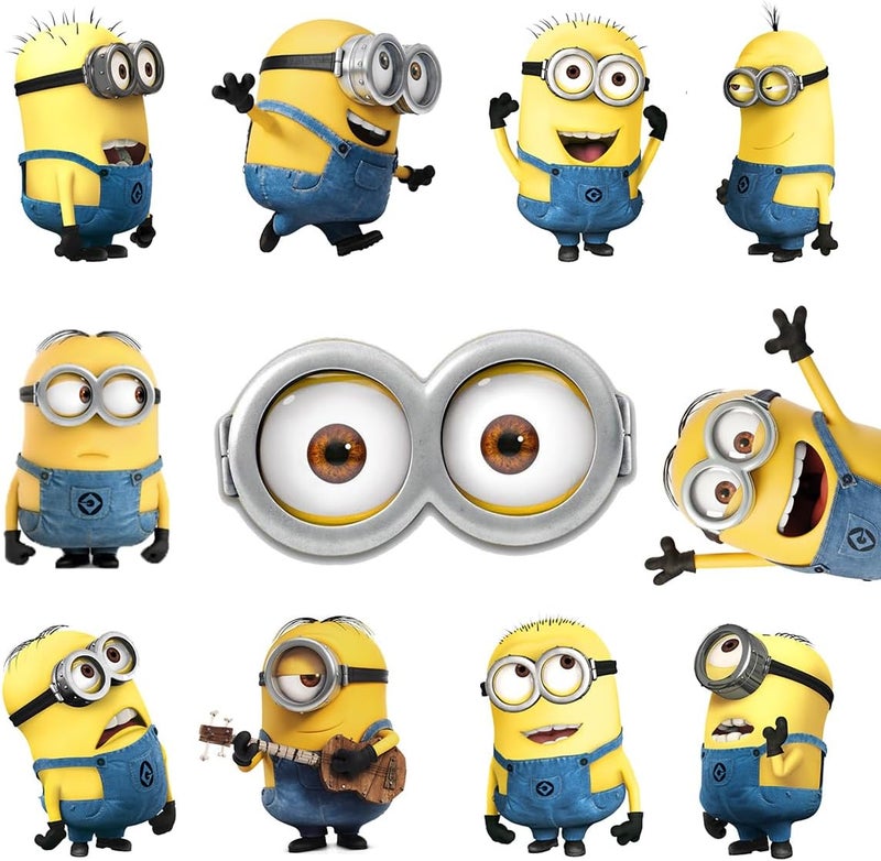 DEKOSH Despicable Me Minions Peel and Stick Wall Decals for Kids Room Decor - Image 1